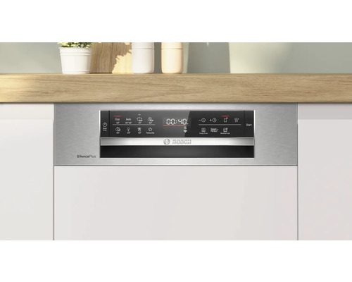 Lave-vaisselle Bosch avec panneau de commande et affichage