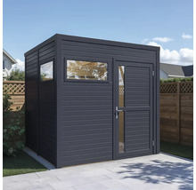 Abri de jardin moderne avec fenêtre et porte