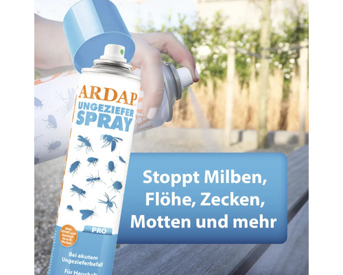ARDAP Ungeziefer Spray zur Schädlingsbekämpfung