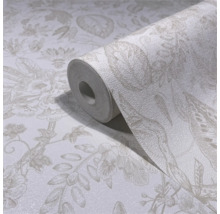 Rouleau de papier peint à motifs floraux