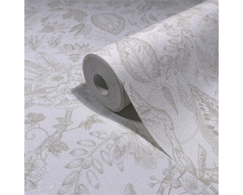 Rouleau de papier peint à motifs floraux