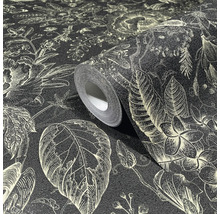 Rouleau de papier peint à motif floral