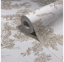 Rouleau de papier peint avec motif campagnard