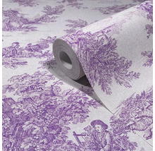 Rouleau de papier peint avec motif de paysage