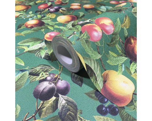 Rouleau de papier peint en vinyle à motif de fruits