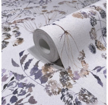 Rouleau de papier peint avec motif floral