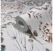 Rouleau de papier peint à motif floral