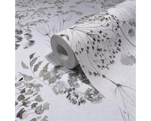 Rouleau de papier peint à motif floral