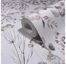 Rouleau de papier peint à motif floral