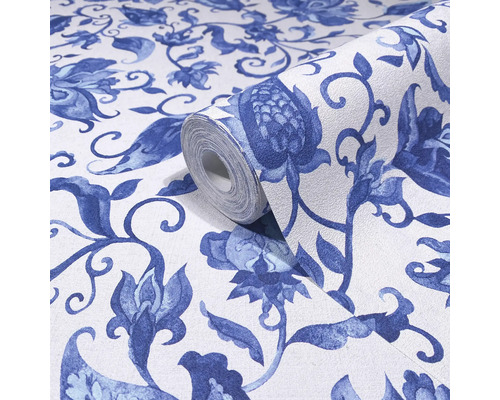 Rouleau de papier peint à motif floral