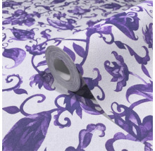 Rouleau de papier peint à motif floral