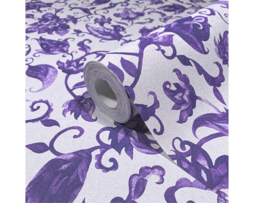 Rouleau de papier peint à motif floral