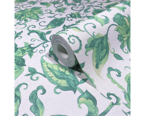 Rouleau de papier peint à motif floral