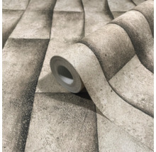 Rouleau de papier peint vinyle aspect pierre