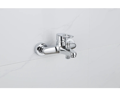 Wandarmatur für Badewanne aus Metall