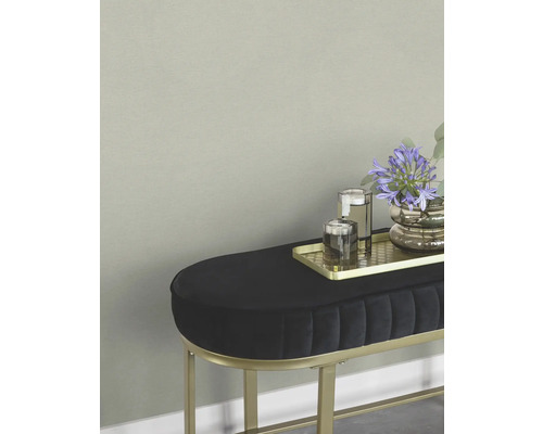 Tabouret décoratif avec espace de rangement et composition florale