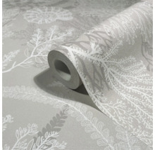 Rouleau de papier peint à motif végétal