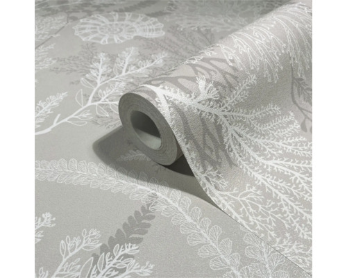 Rouleau de papier peint à motif végétal
