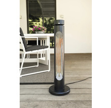 Radiateur de terrasse autoportant pour l'extérieur sur une terrasse