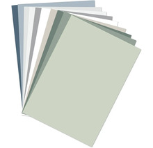 Farbmusterfächer mit verschiedenen Farbtönen