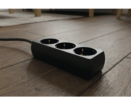 Prise triple pour l'intérieur