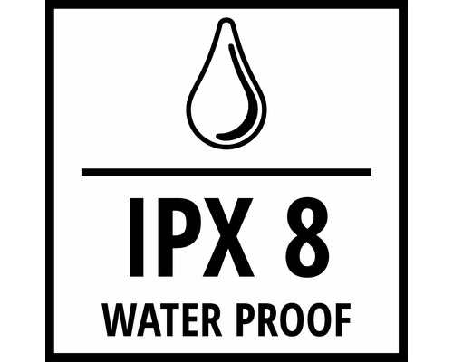 Label d'étanchéité IPX8