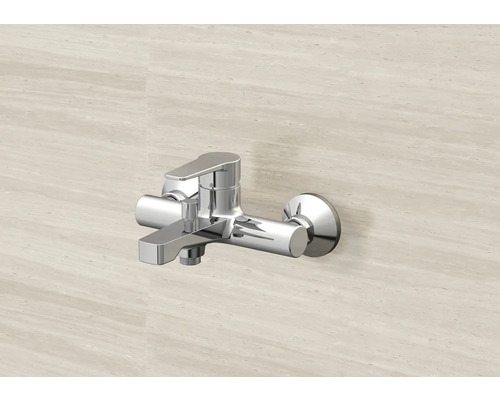 Wandarmatur für Badewanne aus Metall