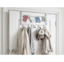 Türgarderobe mit Kleidungshaken zur Aufbewahrung von Jacken, Handtüchern und Rucksäcken