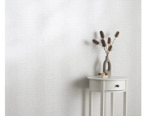Papier peint clair avec aspect cuir de crocodile comme fond mural