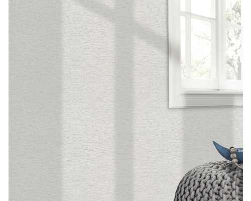 Mur avec papier peint texturé et fenêtre