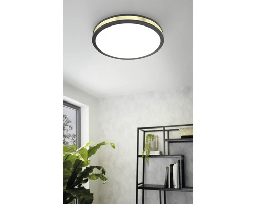 Plafonnier rond avec éclairage LED