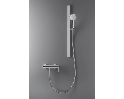 Ensemble de douche avec thermostat et douchette à main