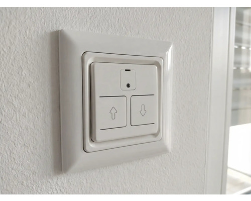 Interrupteur pour commande de volet roulant au mur