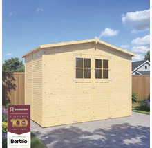 Abri de jardin en bois avec fenêtre et double porte