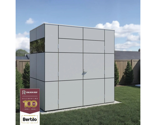 Abri de jardin moderne avec fenêtre et double porte