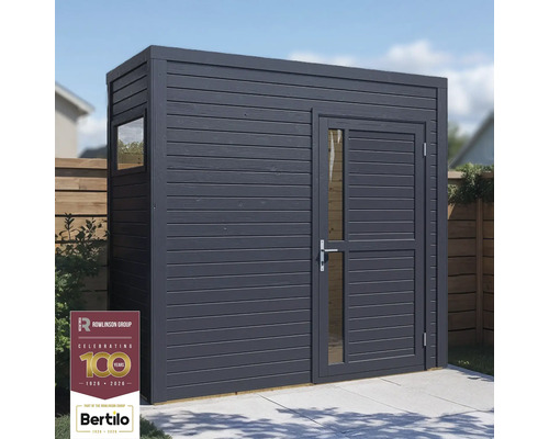 Gartenhaus aus Holz mit Fenster und Tür