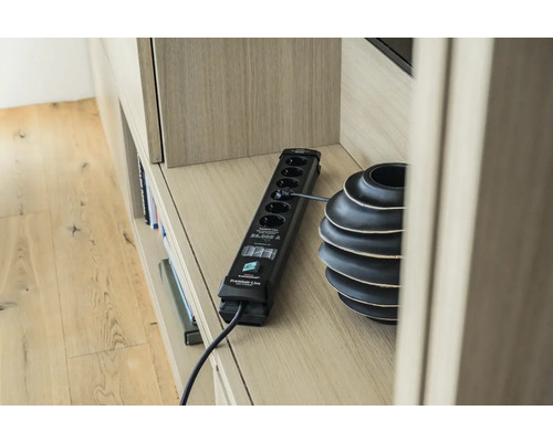 Bloc multiprise à l'intérieur