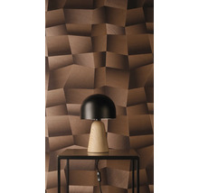 Décoration murale décorative avec panneaux muraux 3D et lampe de table