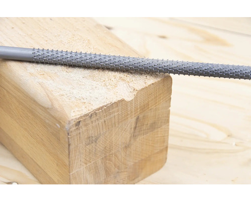 Holzraspel zum Bearbeiten eines Holzstücks