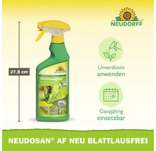 Vaporisateur Neudorff Neudosan AF Neu Blattlausfrei, hauteur 27,5 centimètres. Utilisation pure et toute l'année. Neudorff Logo.