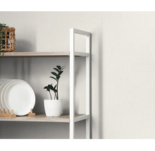 Papier peint intissé Attractive 3 blanc uni