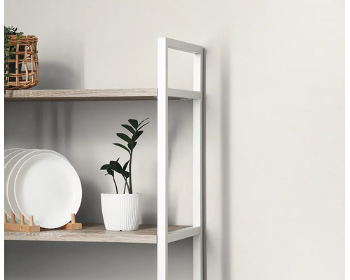 Papier peint intissé Attractive 3 uni blanc crème