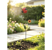 Tuteur décoratif Coccinelle Lafiora métal h 115 cm