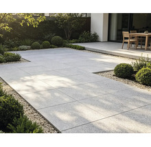 Dalle de terrasse granite gris 60 cm x 60 cm x 3 cm