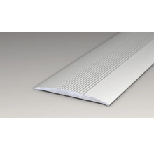 Profil de transition en aluminium avec surface rainurée pour revêtements de sol