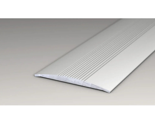 Profil de transition en aluminium avec surface rainurée pour revêtements de sol