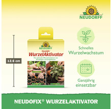 Activateur de racines Neudofix de Neudorff pour boutures et jeunes plantes en emballage de 13,6 centimètres pour une croissance rapide.