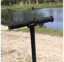 Poignées de guidon pour trottinette pour enfants en plastique avec surface striée pour une meilleure adhérence