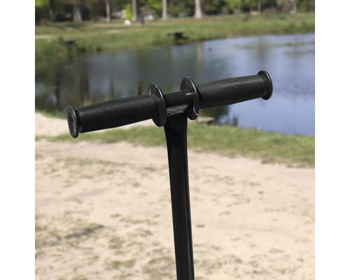 Poignées de guidon pour trottinette pour enfants en plastique avec surface striée pour une meilleure adhérence
