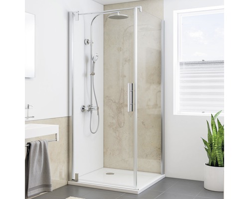 Panneau mural de douche Paroi arrière de lavabo Crédence de cuisine BREUER - grès beige à haute brillance 255 x 150 cm 9482527000204 Panneau mural de douche Paroi arrière de lavabo Crédence de cuisine BREUER - grès beige à haute brillance 255 x 150 cm 9482527000204